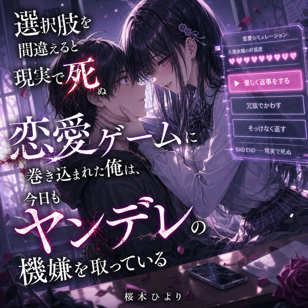 【オーディオブック】選択肢を間違えると現実で死ぬ恋愛ゲームに巻き込まれた俺は、今日もヤンデレの機嫌を取っている
