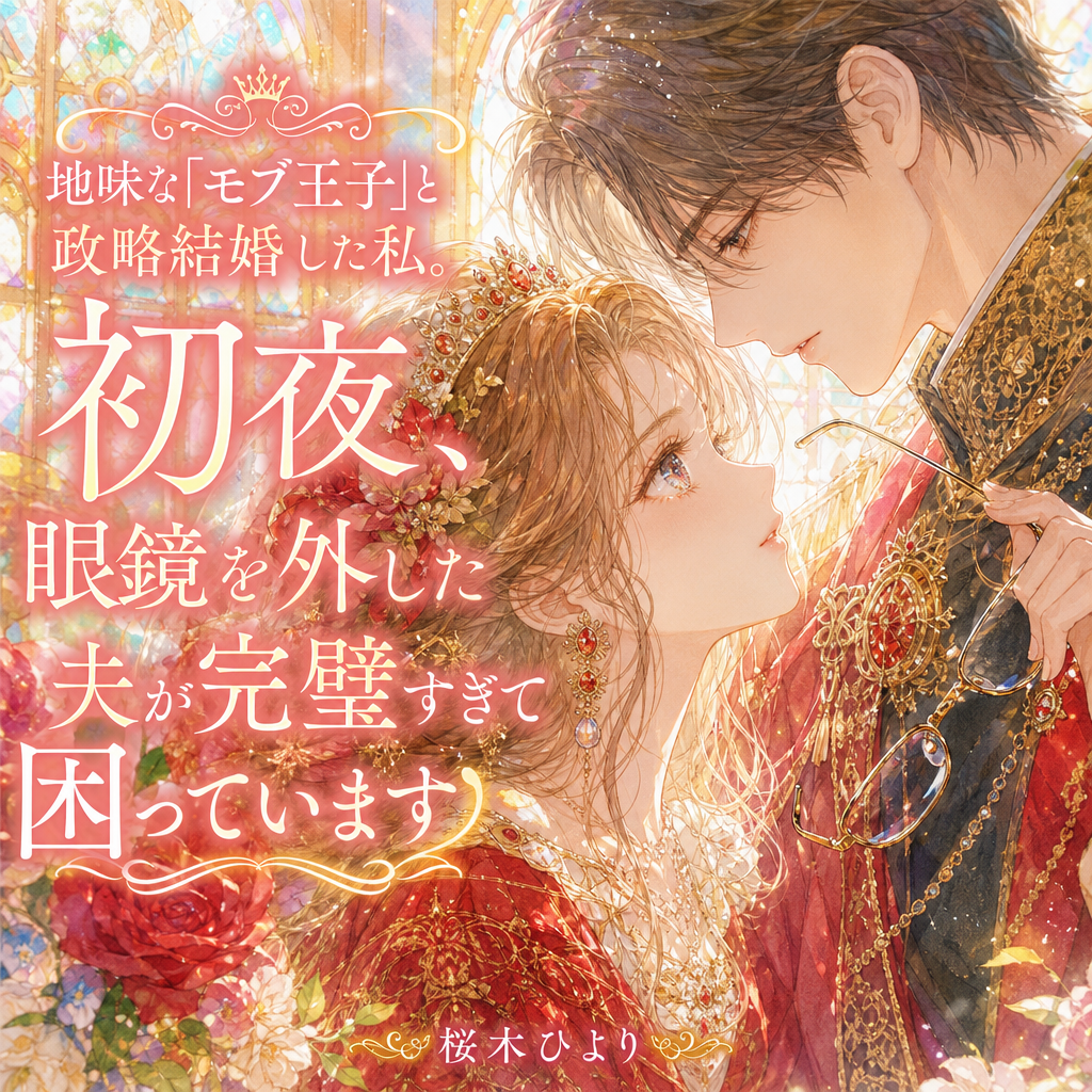 【オーディオブック】地味な「モブ王子」と政略結婚した私。初夜、眼鏡を外した夫が完璧すぎて困っています