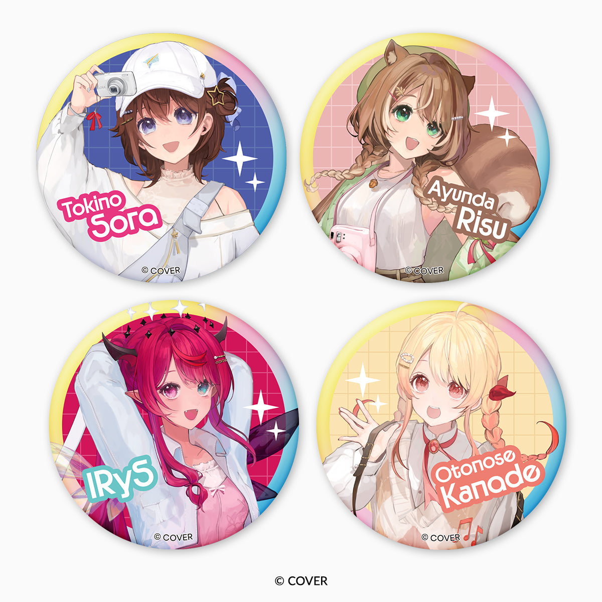 「hololive Meet 5周年記念」 Windy Traveler 缶バッジ アユンダ・リス【予約商品】