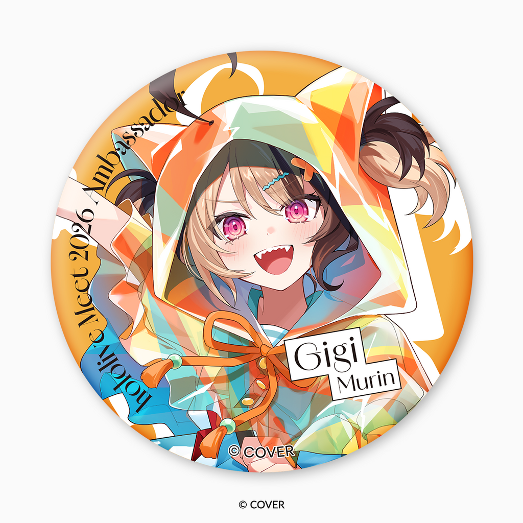 hololive Meet 2026」ホログラム缶バッジ ジジ・ムリン【予約商品