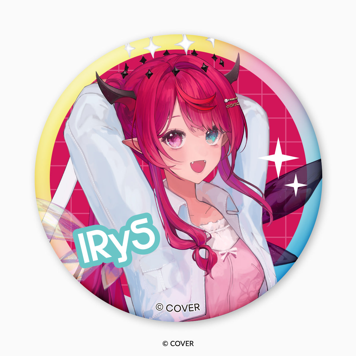 「hololive Meet 5周年記念」 Windy Traveler 缶バッジ IRyS【予約商品】