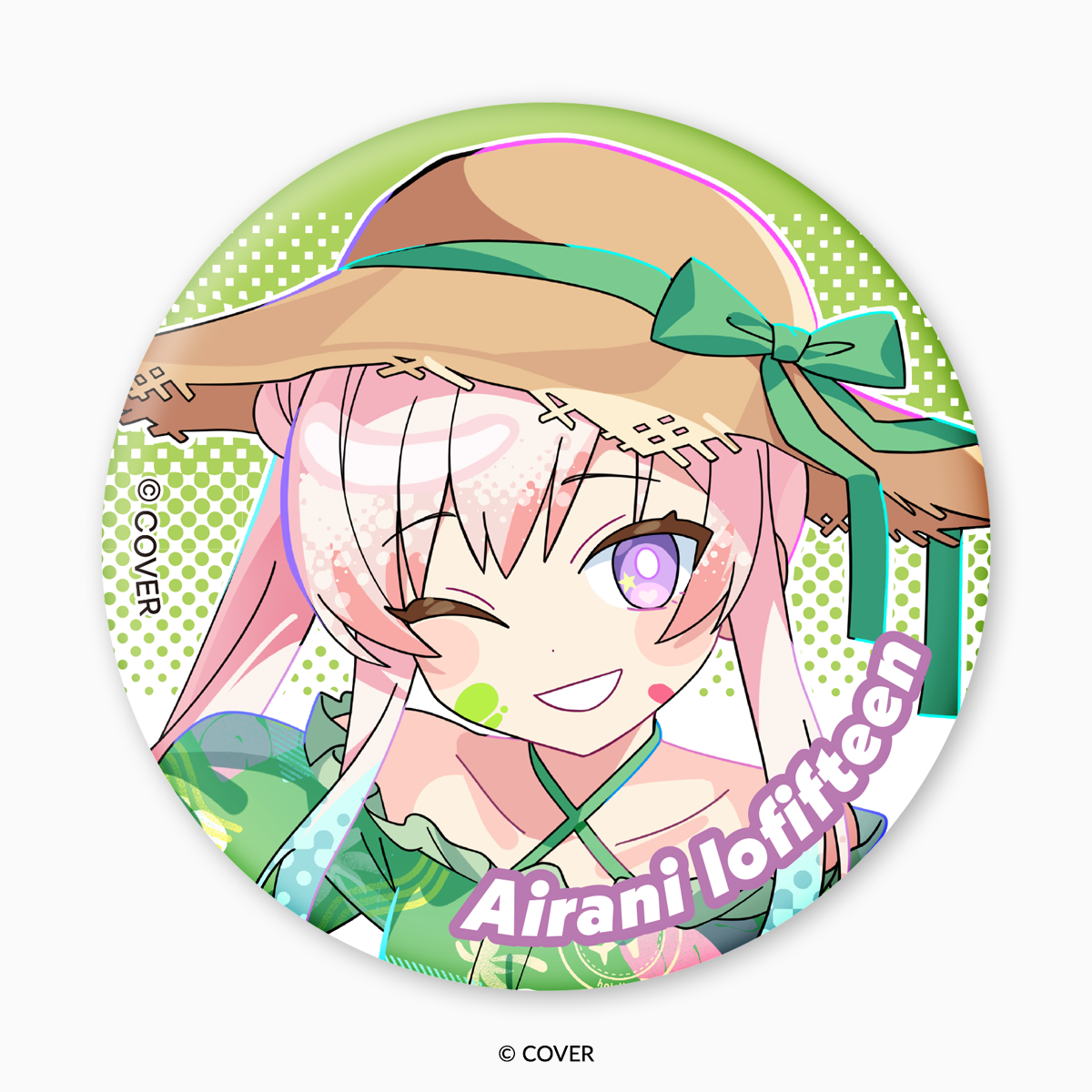 「hololive Meet 2026」 2ndビジュアル ホログラム缶バッジ アイラニ・イオフィフティーン【予約商品】