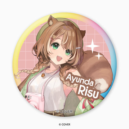 「hololive Meet 5周年記念」 Windy Traveler 缶バッジ アユンダ・リス【予約商品】