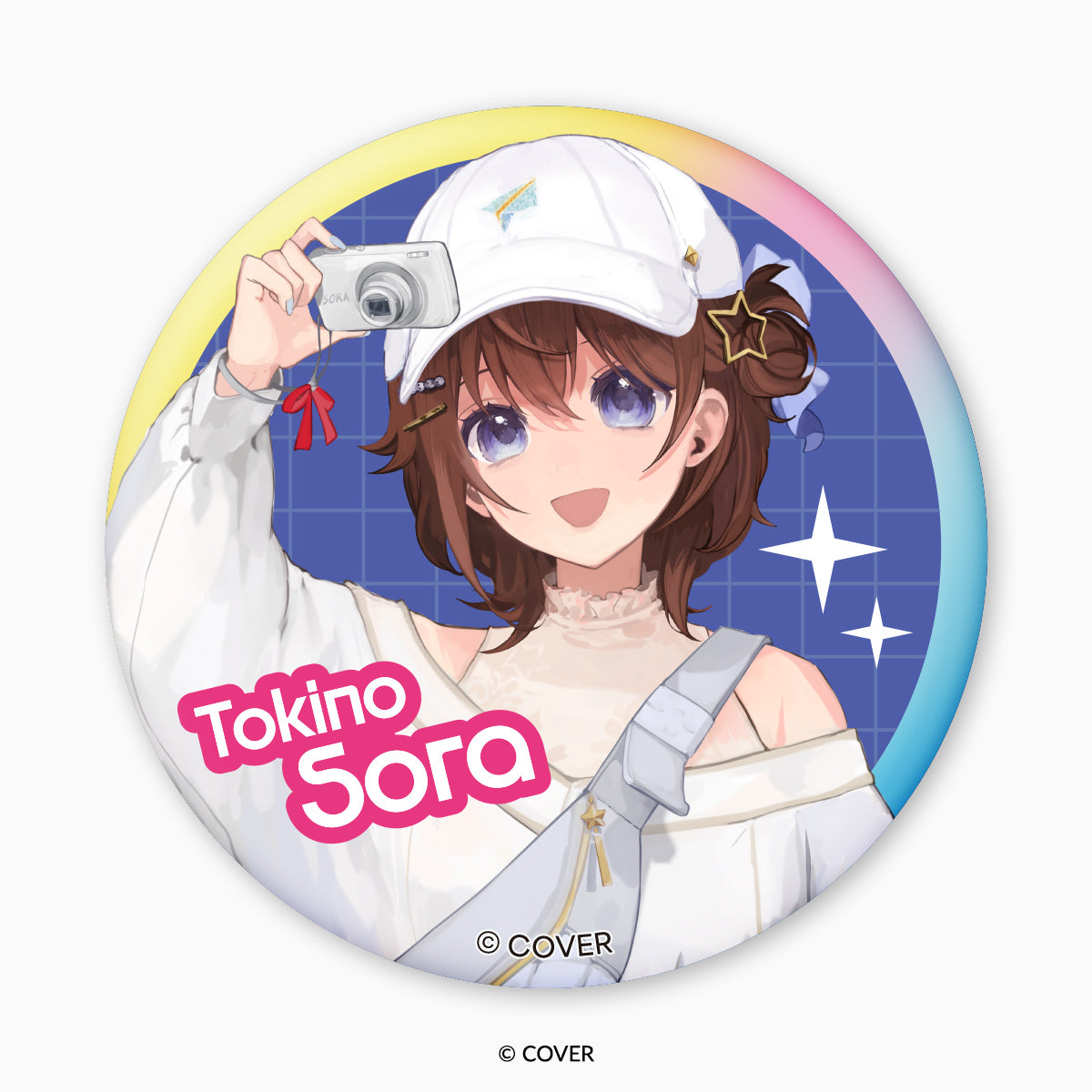 「hololive Meet 5周年記念」 Windy Traveler 缶バッジ ときのそら【予約商品】