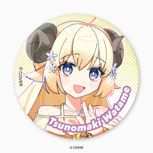 「hololive Meet 2026」 2ndビジュアル ホログラム缶バッジ 角巻わため【予約商品】