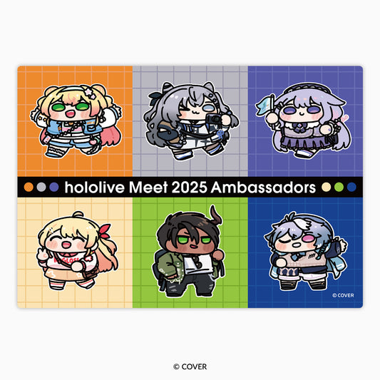 「hololive Meet 2025」ちびイラスト ブランケット【予約商品】