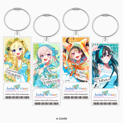 「hololive Meet 2026」アクリルチケットキーホルダー 角巻わため【予約商品】
