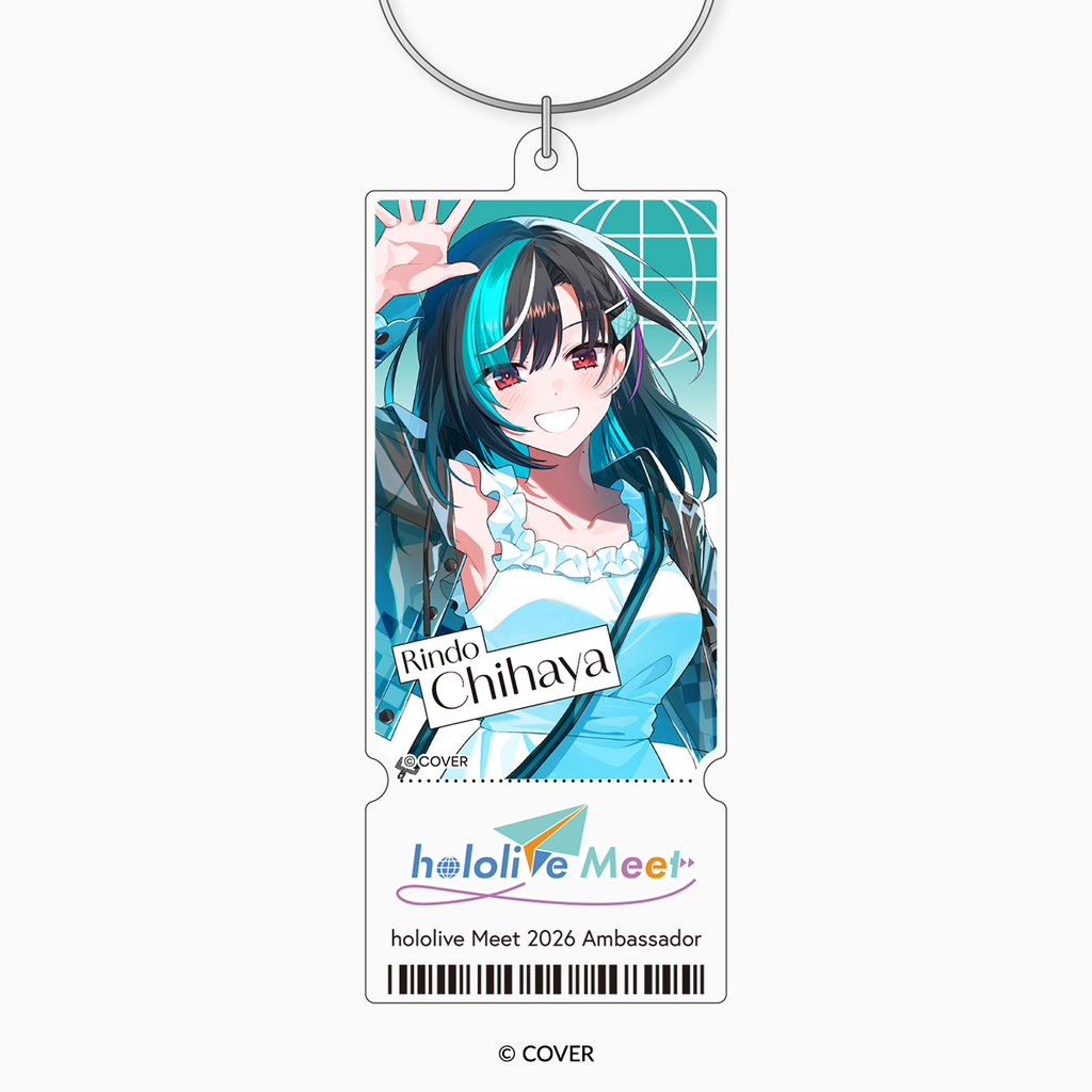 hololive Meet 2026」アクリルチケットキーホルダー 輪堂千速【予約