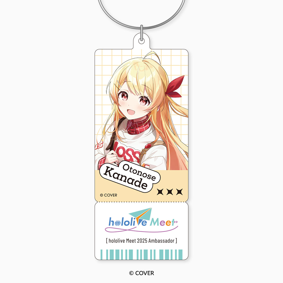 hololive Meet 2025」アクリルチケットキーホルダー 音乃瀬奏【予約
