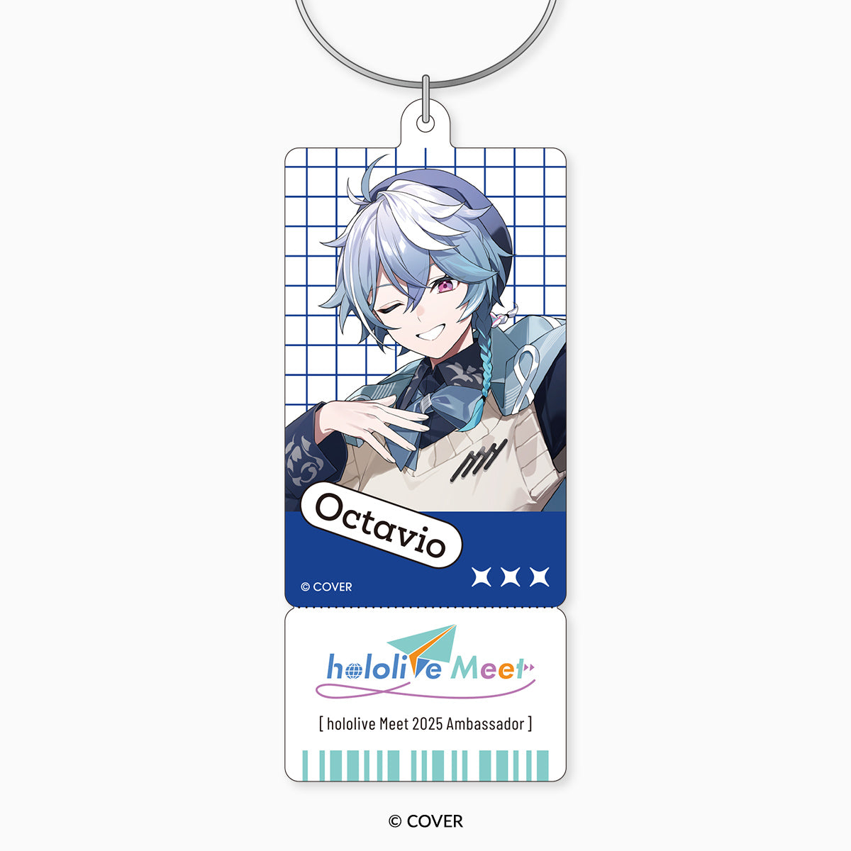 「hololive Meet 2025」アクリルチケットキーホルダー　オクタビオ【予約商品】