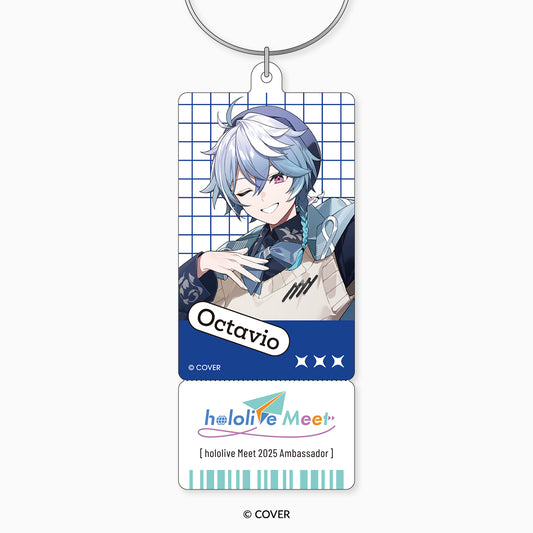 「hololive Meet 2025」アクリルチケットキーホルダー　オクタビオ【予約商品】