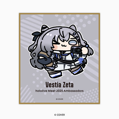 「hololive Meet 2025」ちびイラスト トレーディングミニ色紙（6種）【予約商品】