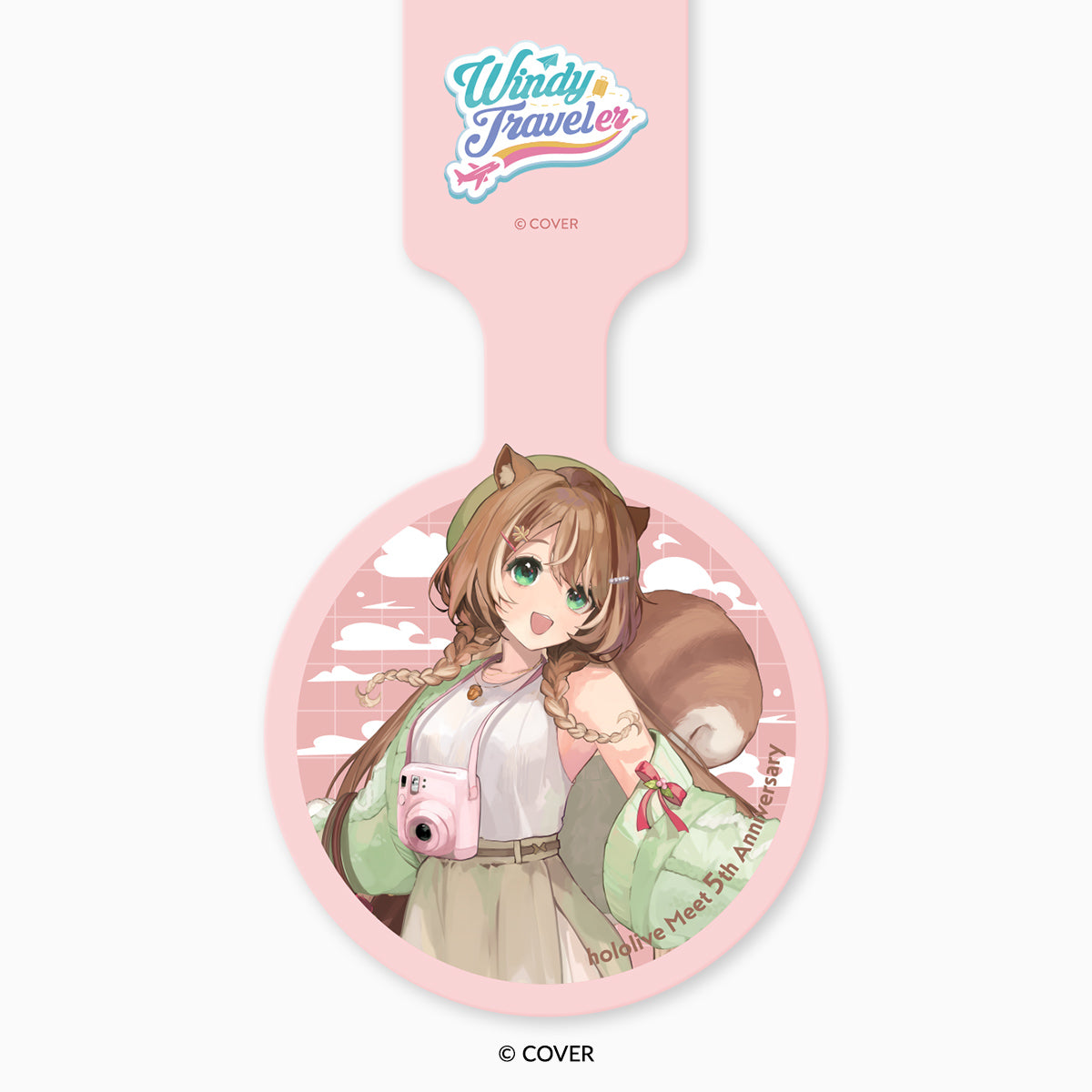 「hololive Meet 5周年記念」 Windy Traveler ラゲッジタグ アユンダ・リス【予約商品】