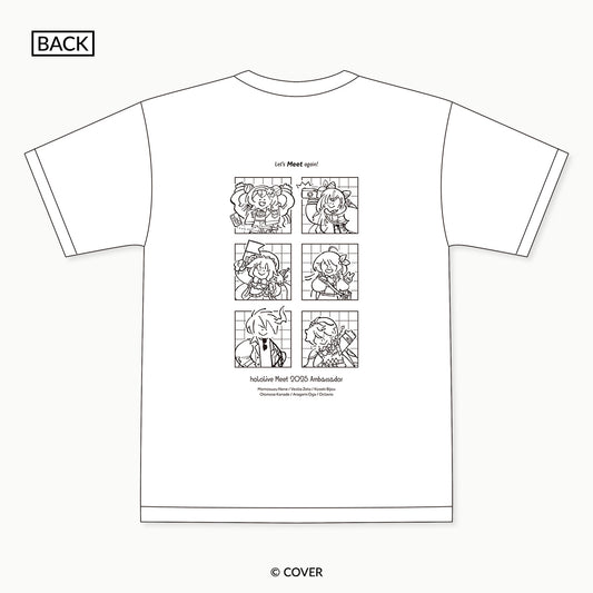 「hololive Meet 2025」デフォルメイラストTシャツ【予約商品】