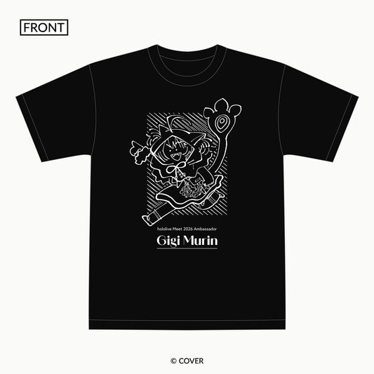 「hololive Meet 2026」 デフォルメイラストTシャツ ジジ・ムリン【予約商品】