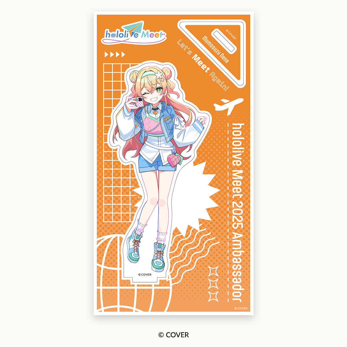 hololive Meet 2025」2ndビジュアル アクリルスタンド 桃鈴ねね【予約