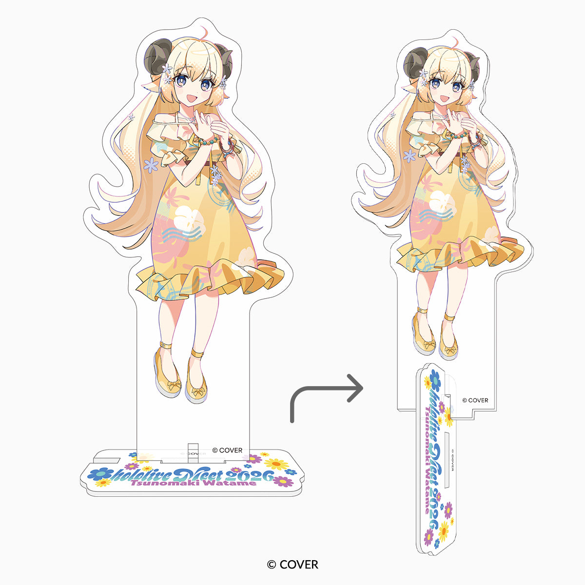 「hololive Meet 2026」 2ndビジュアル 2wayアクリルスタンド 角巻わため【予約商品】
