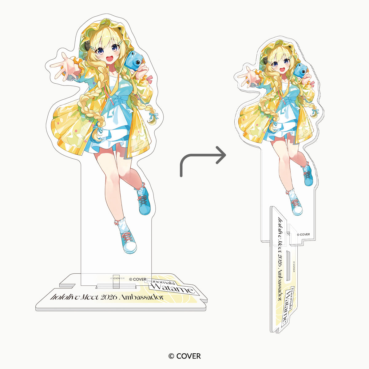 hololive Meet 2026」2wayオーロラアクリルスタンド 角巻わため【予約