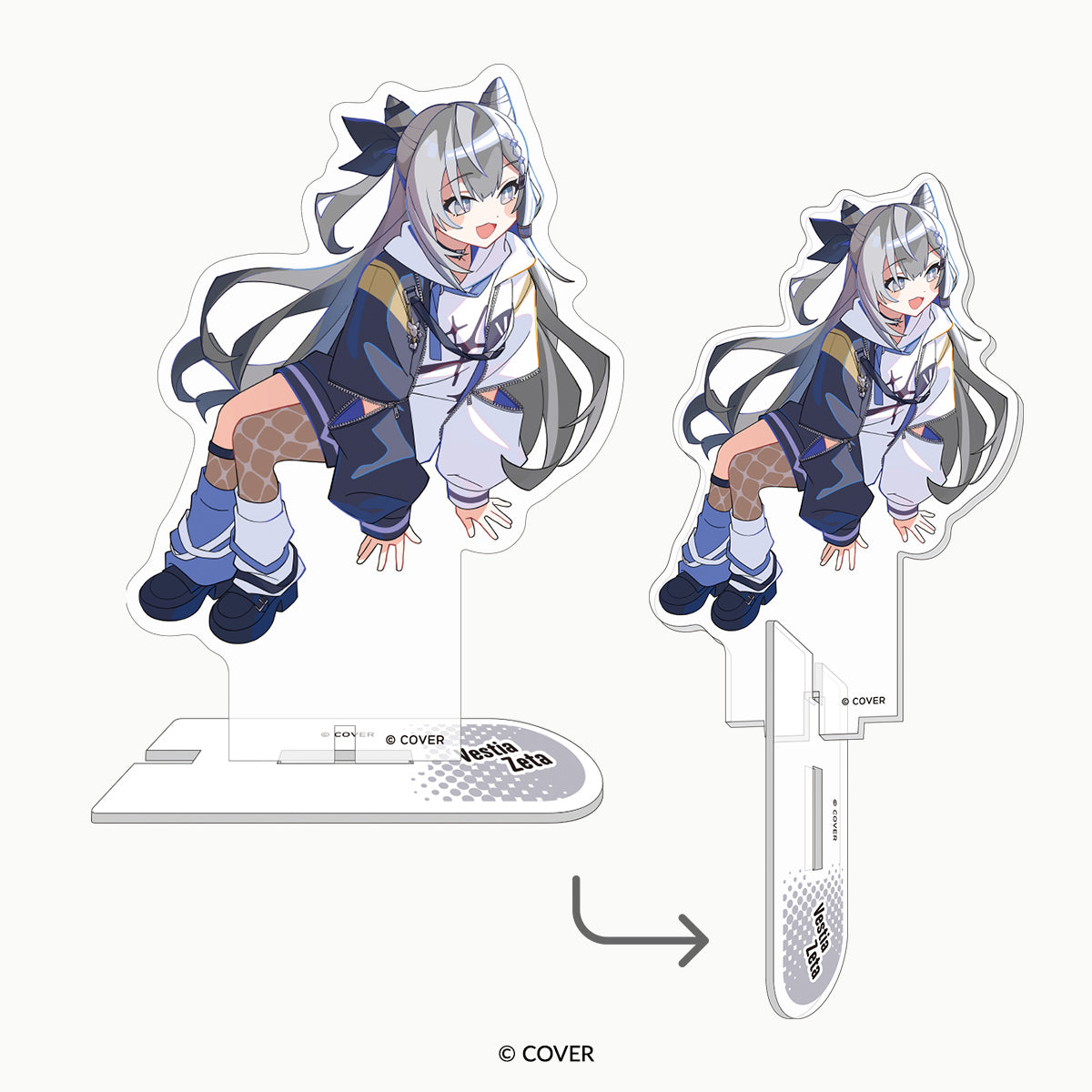 「hololive Meet 2025」2wayアクリルスタンド　ベスティア・ゼータ