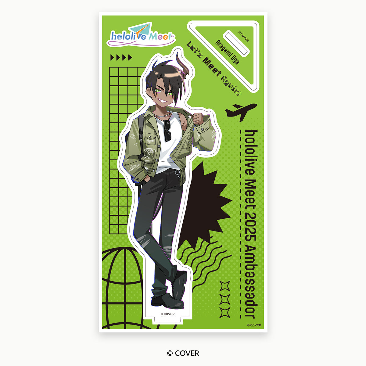 hololive Meet 2025」2ndビジュアル アクリルスタンド 荒咬オウガ