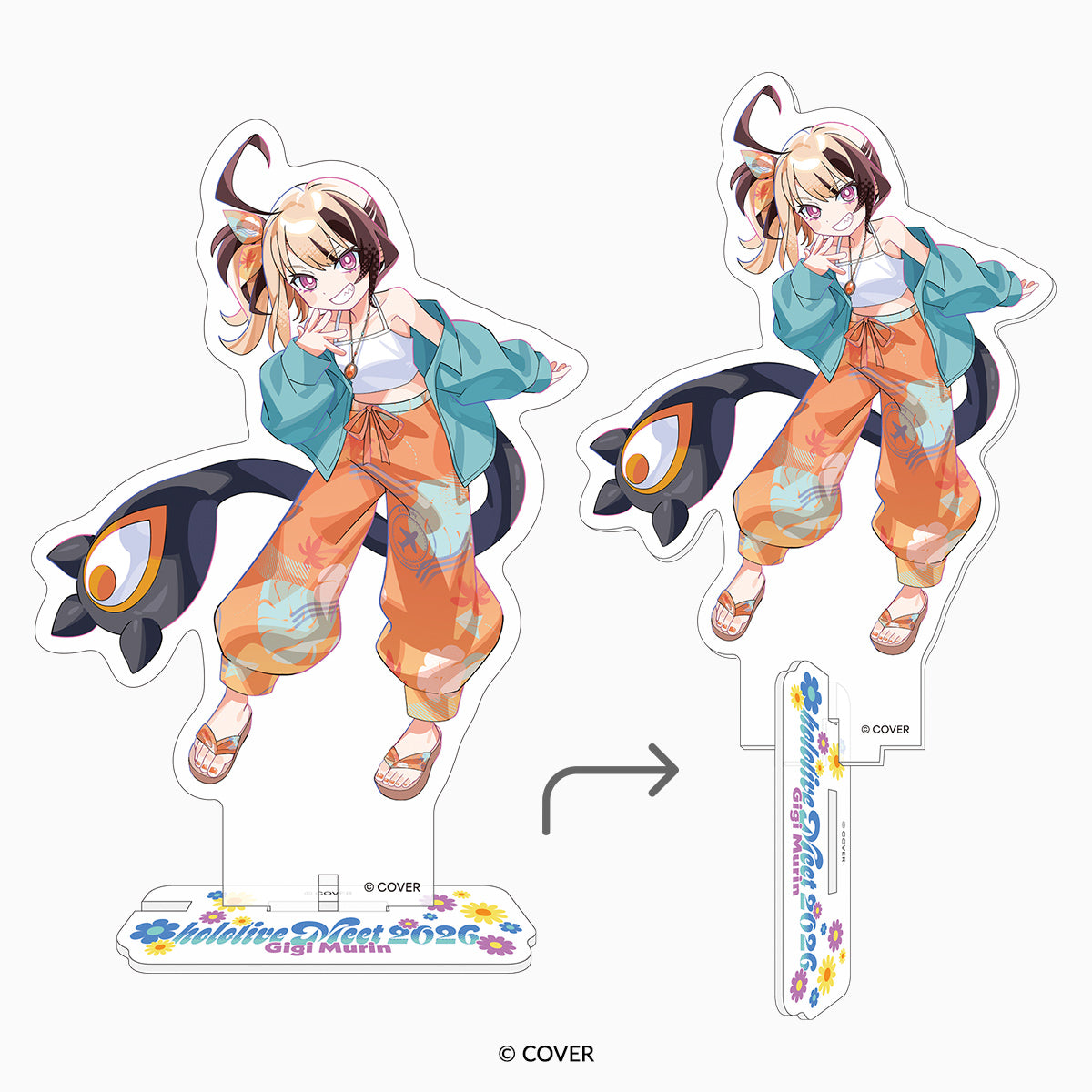 「hololive Meet 2026」 2ndビジュアル 2wayアクリルスタンド ジジ・ムリン【予約商品】