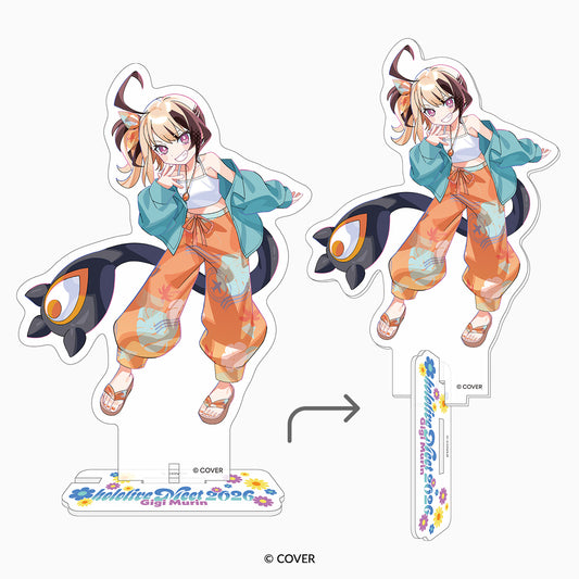 「hololive Meet 2026」 2ndビジュアル 2wayアクリルスタンド ジジ・ムリン【予約商品】