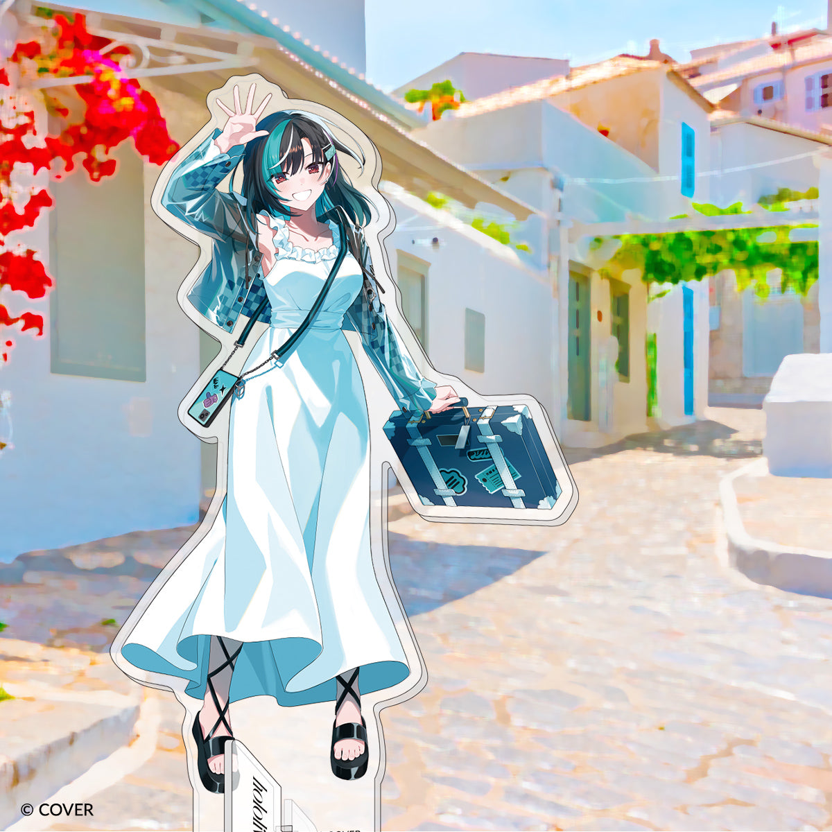 C103 メガネ少女 Anmi 新刊セット＋アクリルオブジェ＋オーロラアクリル hololive Meet 2026」2wayオーロラアクリルスタンド 輪堂千速【予約