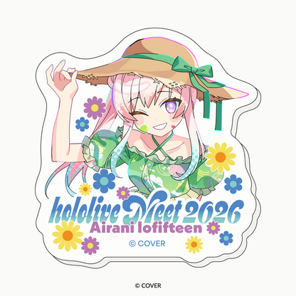 「hololive Meet 2026」 2ndビジュアル アクリルダイカットマグネット アイラニ・イオフィフティーン【予約商品】