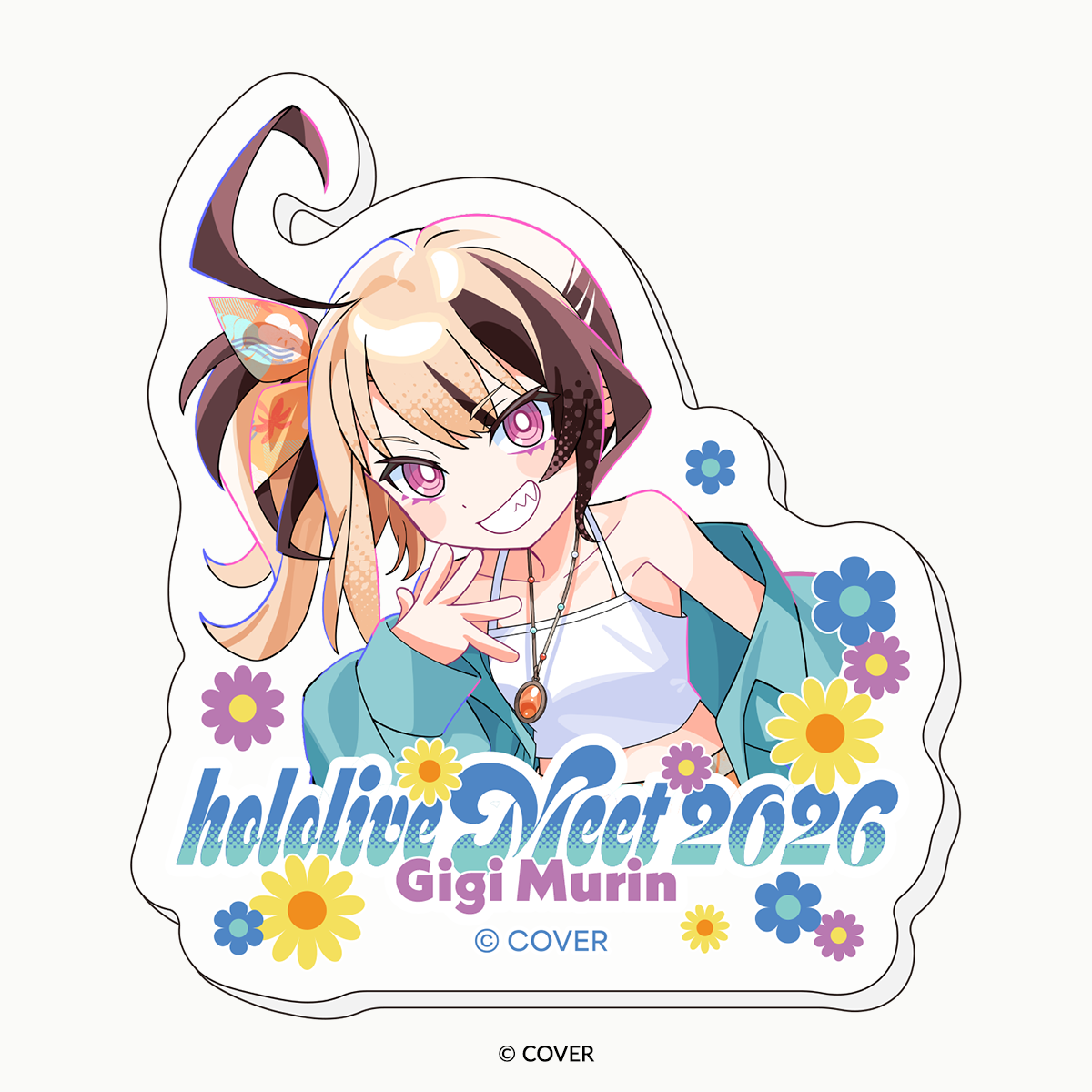 「hololive Meet 2026」 2ndビジュアル アクリルダイカットマグネット ジジ・ムリン【予約商品】