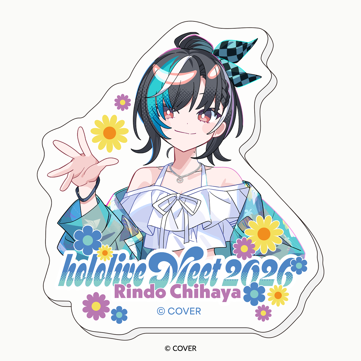 「hololive Meet 2026」 2ndビジュアル アクリルダイカットマグネット 輪堂千速【予約商品】