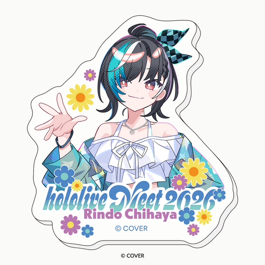 「hololive Meet 2026」 2ndビジュアル アクリルダイカットマグネット 輪堂千速【予約商品】