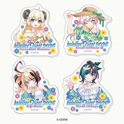 「hololive Meet 2026」 2ndビジュアル アクリルダイカットマグネット ジジ・ムリン【予約商品】