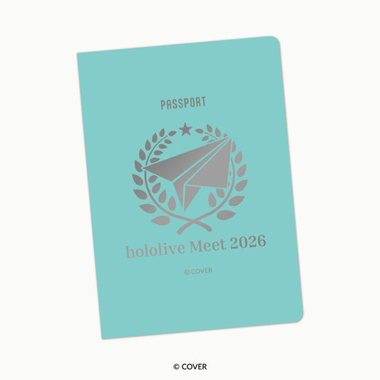 「hololive Meet 2026」パスポート型ノート