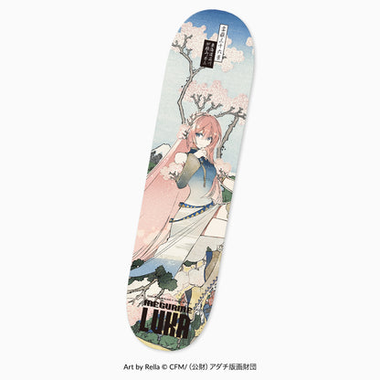 初音ミク×葛飾北斎 Rella グラフィックスケートボード 巡音ルカ【予約商品】