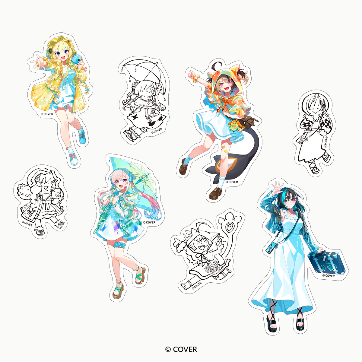 hololive Meet 2026」 ダイカットステッカーセット【予約商品