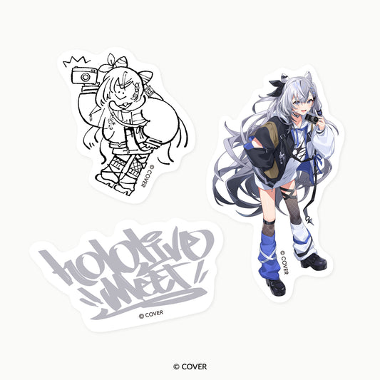 「hololive Meet 2025」ステッカーセット　ベスティア・ゼータ【予約商品】
