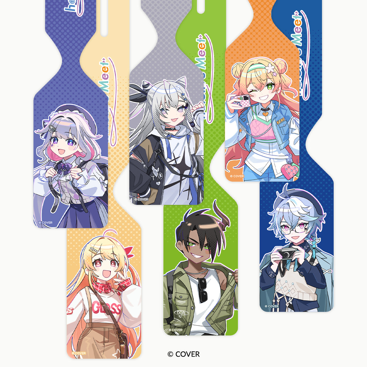 「hololive Meet 2025」ラゲッジタグ　古石ビジュー