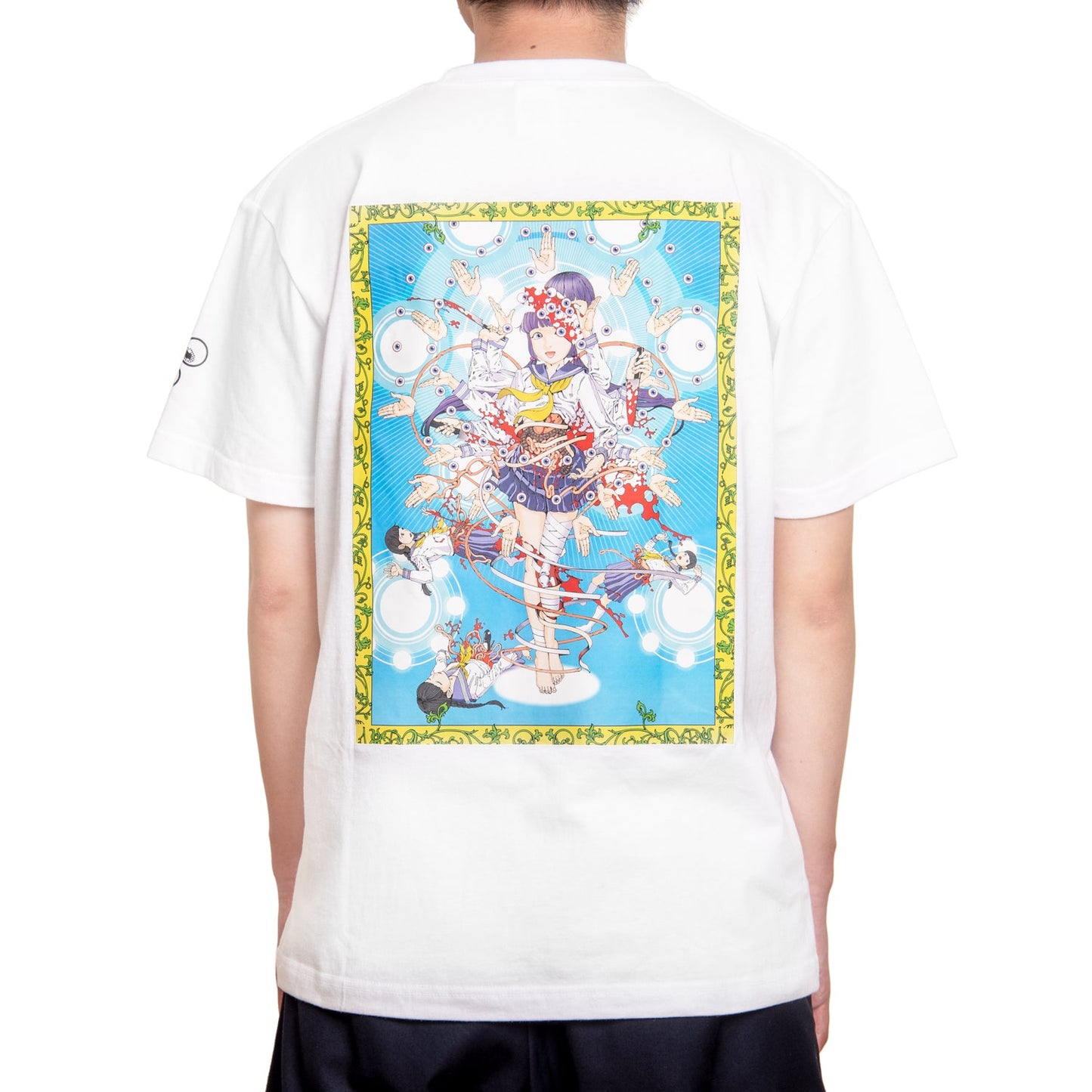 駕籠真太郎 Tシャツ ホワイト