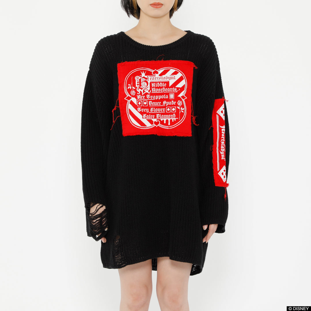 ディズニー ツイステッドワンダーランド』TW Oversized Knit Tops