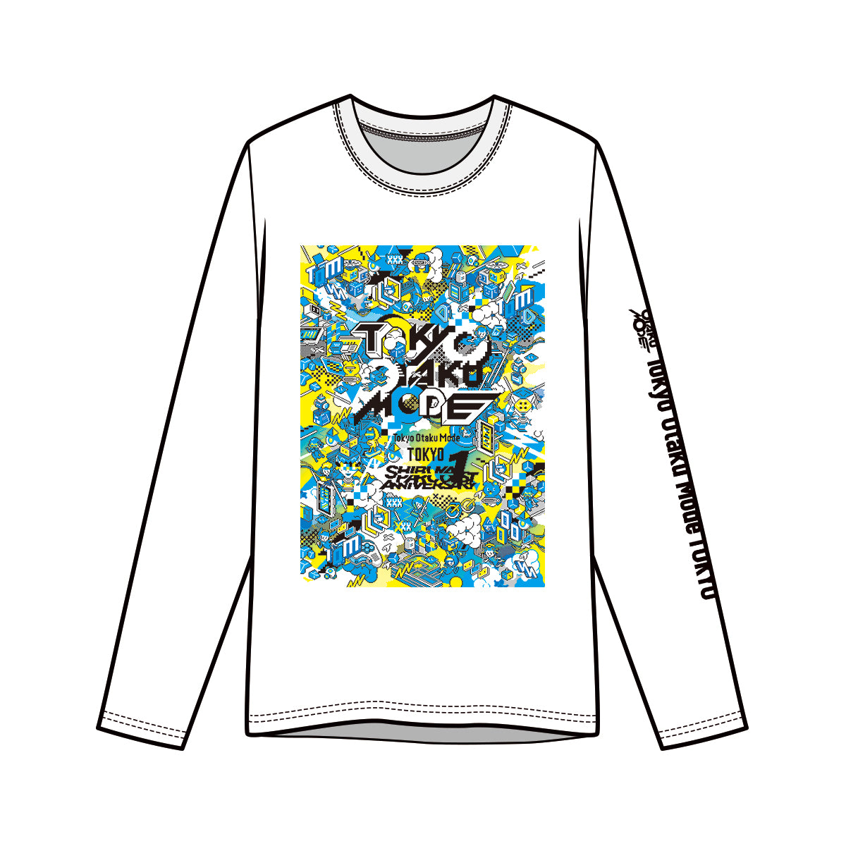 Tokyo Otaku Mode TOKYO1周年記念ロングTシャツ（BAN-8KU）