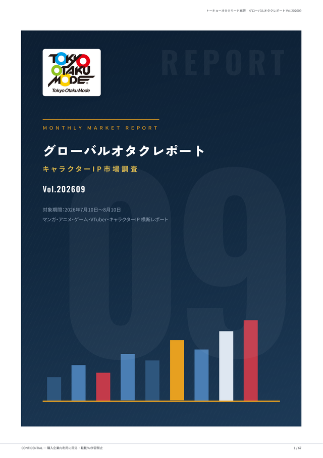 グローバルオタクレポートの表紙